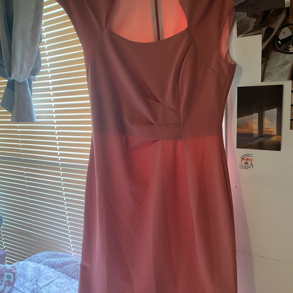 Connected Apparel Blush Mini Dress